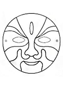 Máscaras para crianças – máscara 55