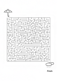 Labirintos para impressão - Labirinto 107