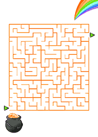 Labirintos para impressão - Labirinto 120
