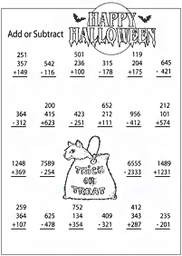 Adição para crianças - ficha de exercício 49