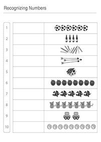 Tarefas de contar - ficha de exercício 3