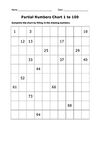 Contar Salteado - ficha de exercícios 12