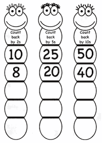 Contar Salteado - ficha de exercícios 22