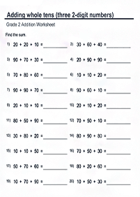 Matemática para crianças - ficha de exercícios 269