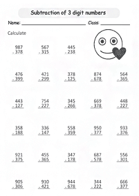 Matemática para crianças - ficha de exercícios 288