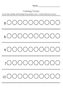 Páginas de exercícios de pré-escola - ficha de exercício 91