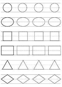 Páginas de exercícios de pré-escola - ficha de exercício 93