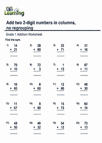 Folhas de atividades Primeira série - Ficha de exercício 203