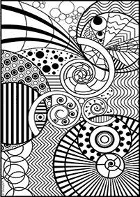 Desenhos para colorir para adultos - Páginas de colorir 167