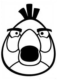 Desenhos para colorir dos Angry Birds - Página de colorir 16