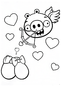 Desenhos para colorir dos Angry Birds - Página de colorir 18