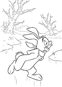 Desenhos de coelhos para colorir – Página de colorir 23