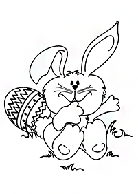 Desenhos de coelhos para colorir – Página de colorir 78