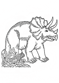 Imagens de dinossauros para colorir – Página de colorir 15