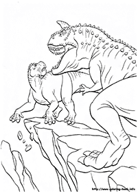 Imagens de dinossauros para colorir – Página de colorir 64