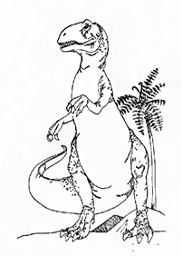 Imagens de dinossauros para colorir – Página de colorir 88
