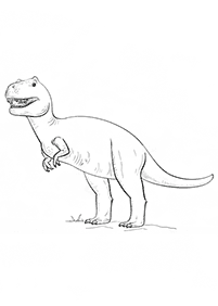 Imagens de dinossauros para colorir – Página de colorir 91