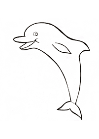 Desenhos de golfinhos para colorir – Página de colorir 37