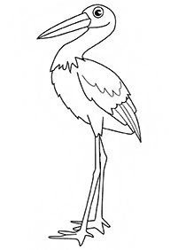 Desenhos de pássaros para colorir – Página de colorir 31
