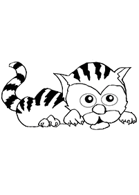 Desenhos de tigres para colorir – Página de colorir 11
