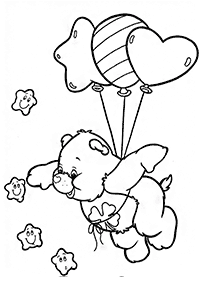 Desenhos de ursos para colorir – Página de colorir 12