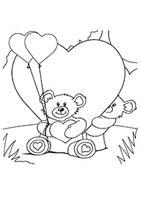 Desenhos de ursos para colorir – Página de colorir 15