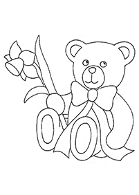 Desenhos de ursos para colorir – Página de colorir 3