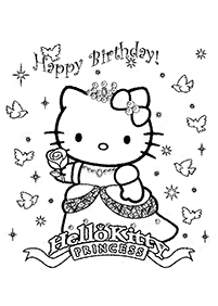 desenhos de aniversário para colorir - Página de colorir 56