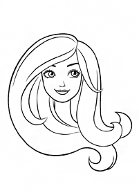 Desenhos para colorir da Barbie - Página de colorir 17