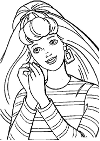 Desenhos para colorir da Barbie - Página de colorir 24