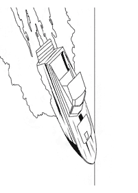 desenhos de barco para colorir - Página de colorir 20