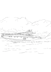 desenhos de barco para colorir - Página de colorir 22