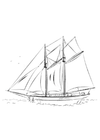 desenhos de barco para colorir - Página de colorir 26