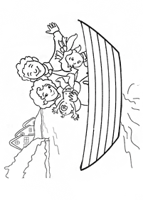 desenhos de barco para colorir - Página de colorir 33