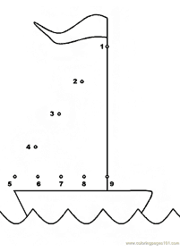 desenhos de barco para colorir - Página de colorir 45