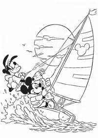 desenhos de barco para colorir - Página de colorir 7