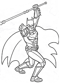 Desenhos do Batman para colorir - Página de colorir 12