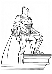 Desenhos do Batman para colorir - Página de colorir 13