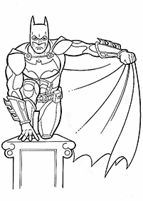 Desenhos do Batman para colorir - Página de colorir 17