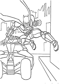 Desenhos do Batman para colorir - Página de colorir 18