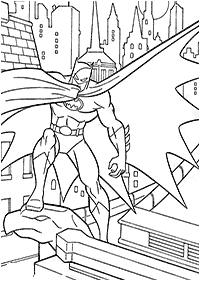 Desenhos do Batman para colorir - Página de colorir 20