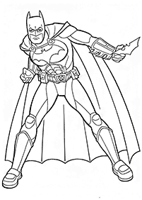 Desenhos do Batman para colorir - Página de colorir 25