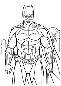 Desenhos do Batman para colorir - Página de colorir 6