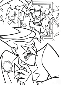 Desenhos do Batman para colorir - Página de colorir 8