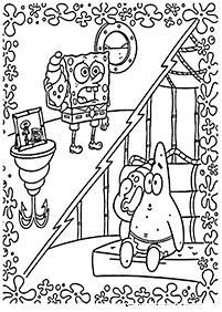 Desenhos para colorir do Bob Esponja – Página de colorir 17