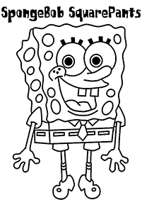 Desenhos para colorir do Bob Esponja – Página de colorir 20