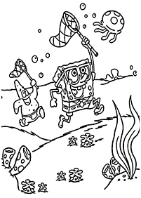 Desenhos para colorir do Bob Esponja – Página de colorir 5