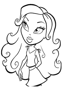 desenhos para colorir das Bratz - Página de colorir 23