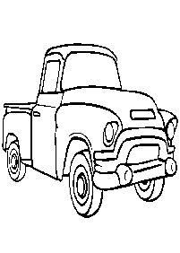 desenhos de carros para colorir - Página de colorir 16