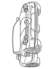 desenhos de carros para colorir - Página de colorir 19